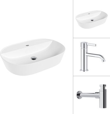 

Умывальник со смесителем, 21460-60 + Velvet 21СК696С с сифоном 21635CH