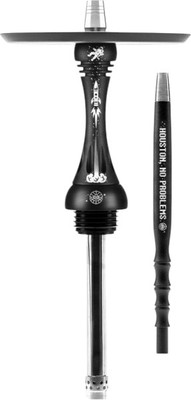 Шахта для кальяна Alpha Hookah Model X SS Houston (силиконовый шланг, мундштук, диффузор) -