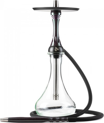 Шахта для кальяна Alpha Hookah Model X SS Joker (силиконовый шланг, мундштук, диффузор) -
