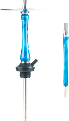 Шахта для кальяна Union Hookah Sleek Acryl (голубой, мундштук) -