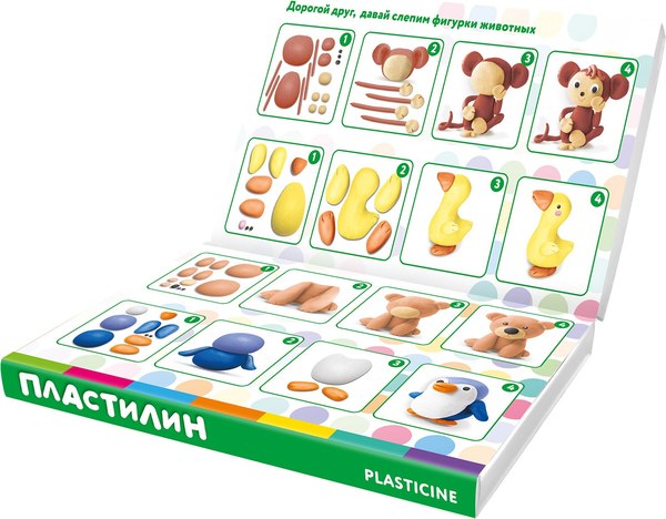 Пластилин Brauberg Kids классический / 106678 (36цв)