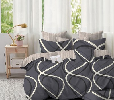

Комплект постельного белья, 1.5сп 50x70 Темно-синяя коллекция New St-2605