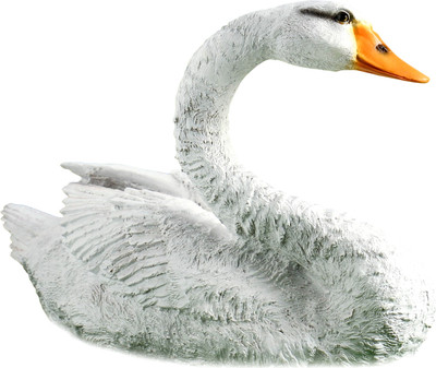 Фигурка для сада Хорошие сувениры Лебедь плывет / 4304231 - 