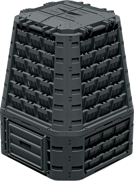 Компостер Prosperplast Evogreen IKEL750C-S411 (черный)