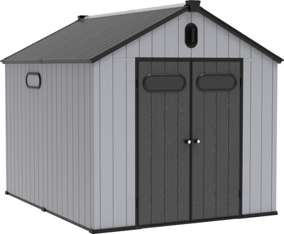 Сарай из пластика Springhouse Smart Country 882 (черный/светло-серый) -