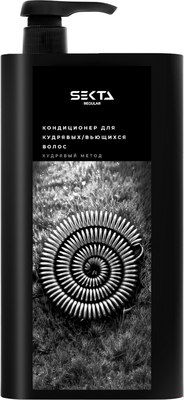 Кондиционер для волос Hair Sekta для кудрявых/вьющихся волос (1л) - 