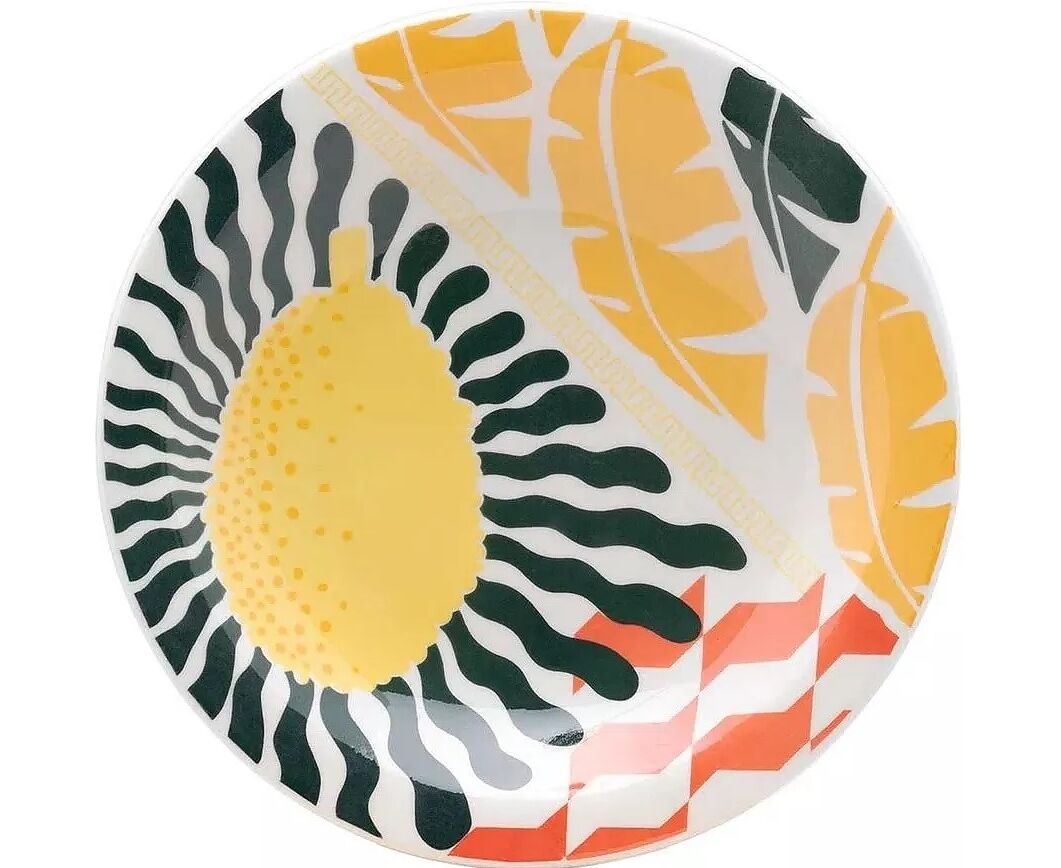 Тарелка столовая глубокая Oxford Floreal Salada Tropical 126970 J067-6845