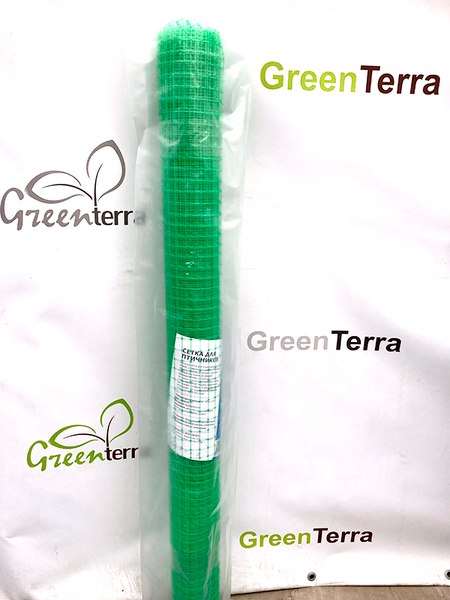 Сетка садовая GreenTerra Для птичников (1.5x10м, зеленый)
