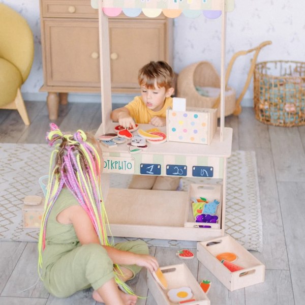 Магазин игрушечный Bizitoys Магазин. Market / 7550.01