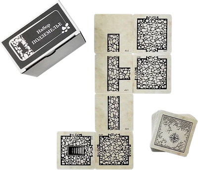 Набор карт для настольной игры Pandora's Box Studio Генератор подземелий. Набор A / 05PB030 (45шт) -