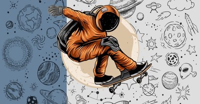 

Фотообои листовые, Universe 39