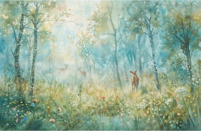 

Фотообои листовые, Magic Forest 26