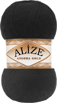 

Пряжа для вязания, Angora Gold 20% шерсть, 80% акрил / 60