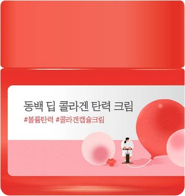 Крем для лица Round Lab Camellia Deep Collagen Firming Cream (50мл) - 