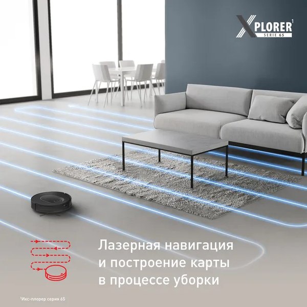 Купить Робот-пылесос Tefal RG8L65WH в Барановичах