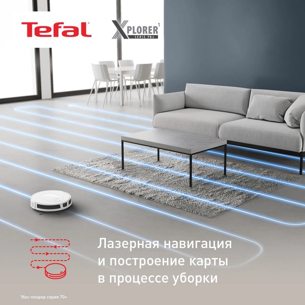 Купить Робот-пылесос Tefal RG8497WH в Барановичах