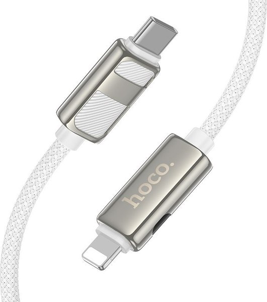 Кабель Hoco U137 Type-C to Lightning (1.2м, белый)