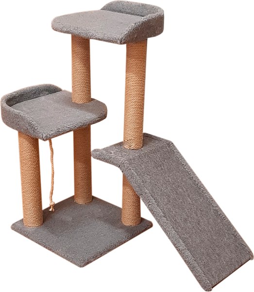 Комплекс для кошек Cat House Ландыш 0.89 (джут серый)