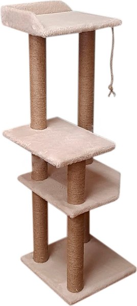 Комплекс для кошек Cat House Чудо 1.30 (джут бежевый)