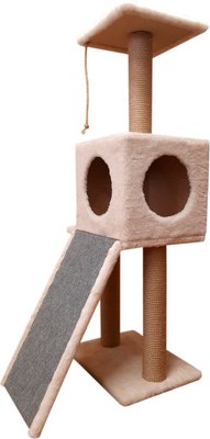 Комплекс для кошек Cat House Альфа 1.10 (джут бежевый) -