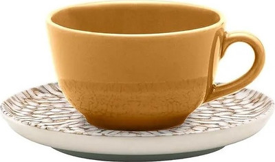 

Чашка с блюдцем, Flat Shape Leopardita 136338 AO04-1C04
