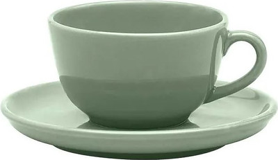 

Чашка с блюдцем, Flat Shape Matcha 136122 AO04-1A04