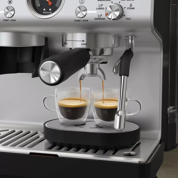 Купить Кофеварка эспрессо Krups XP801T10 в Жодино