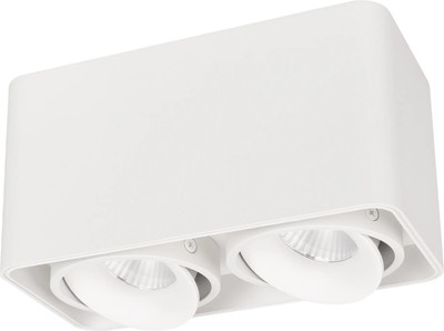 

Точечный светильник, SP-CUBUS-S195x100-2x8W Warm3000 WH 45deg / 036058