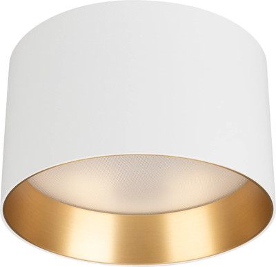 

Точечный светильник, SP-BISCOTTO-R140-15W Warm3300-MIX WH-GD 80deg / 054915