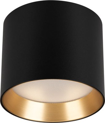 

Точечный светильник, SP-BISCOTTO-R90-8W Warm3300-MIX BK-GD 80deg / 055025