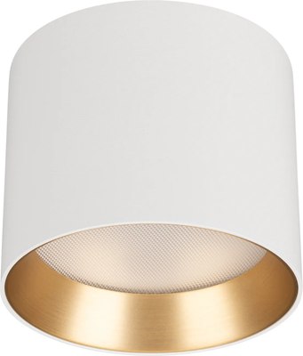 

Точечный светильник, SP-BISCOTTO-R90-8W Warm3300-MIX WH-GD 80deg / 054912