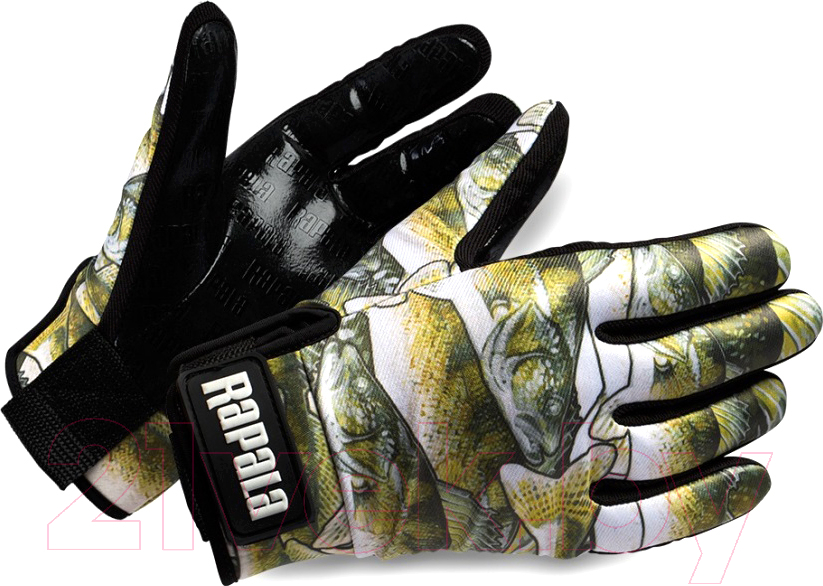 Перчатки для охоты и рыбалки Rapala Stretch Grip / RPG-L