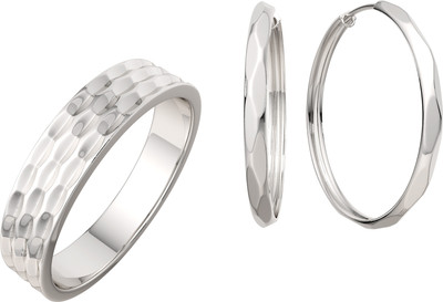 

Комплект ювелирных украшений из серебра, Серьги 0380002/2, кольцо 0270050