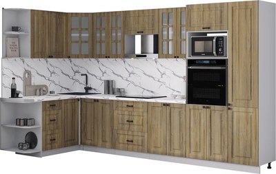 

Кухонный гарнитур, Мила Деко 1.68x3.4 LV
