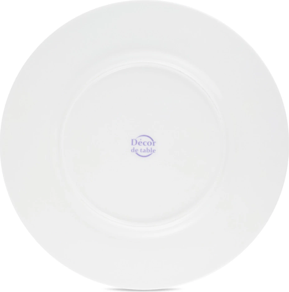 Тарелка столовая обеденная Decor de table DDT-H230302LV-1/2 %rs_city_gde%