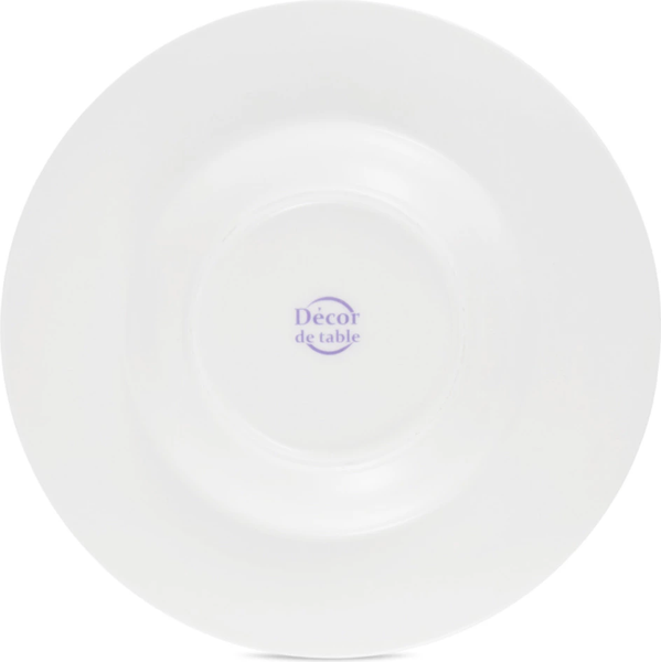 Тарелка столовая глубокая Decor de table DDT-H230302LV-1/4 %rs_city_gde%