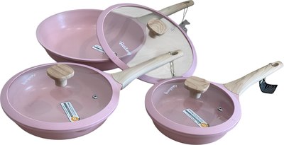 

Набор сковородок, FL-S006YZ Pink