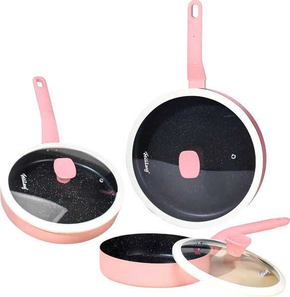 Набор сковородок FeisiLang FL-006 Pink