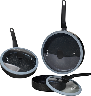 Набор сковородок FeisiLang FL-006 Black - 