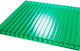 Сотовый поликарбонат TitanPlast Ultra 2100x6000х6мм 0.71кг/кв.м (зеленый) - 