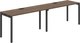 Комплект письменных столов Norden s-b-s 280х60х75 / SG.224.DM.44.AN (антрацит/дуб модена) - 