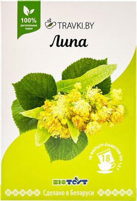 Чай травяной Biotest Травки Бай Липа (18пак) - 
