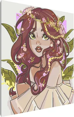 

Картина по номерам, Девушка-весна / PL-00050