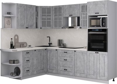 

Кухонный гарнитур, Мила Деко 1.88x2.6 LV