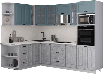 

Кухонный гарнитур, Мила Деко 1.88x2.6 LV