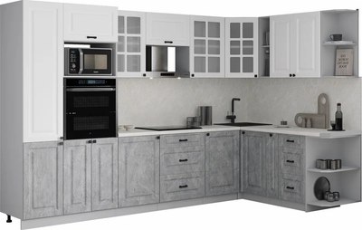 

Кухонный гарнитур, Мила Деко 1.88x3.2 LV