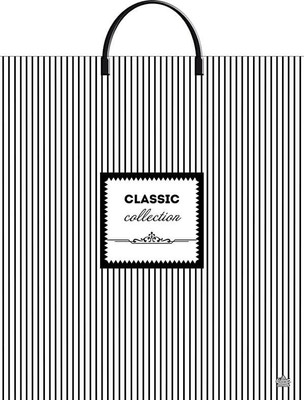 

Пакет подарочный, Классическая полоска / н00269916