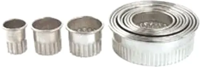 

Набор форм для печенья, Круг рифленый 400830