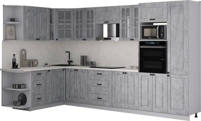 

Кухонный гарнитур, Мила Деко 1.88x3.4 LV