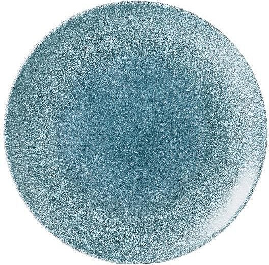 Тарелка столовая обеденная Churchill Studio Prints Raku / RKTBEV101 (Topaz Blue)